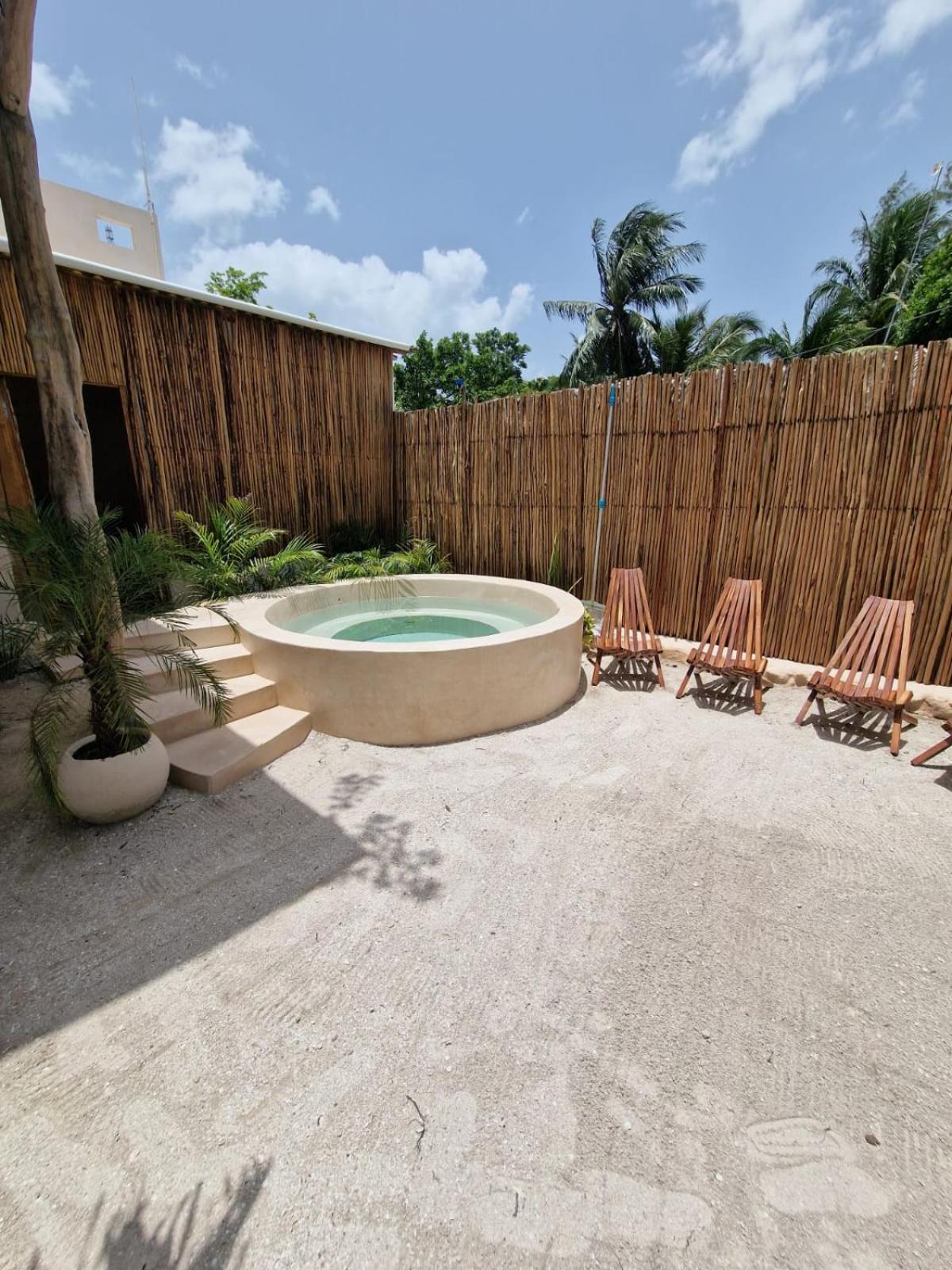 Luna Y Sol Glamping Holbox מראה חיצוני תמונה