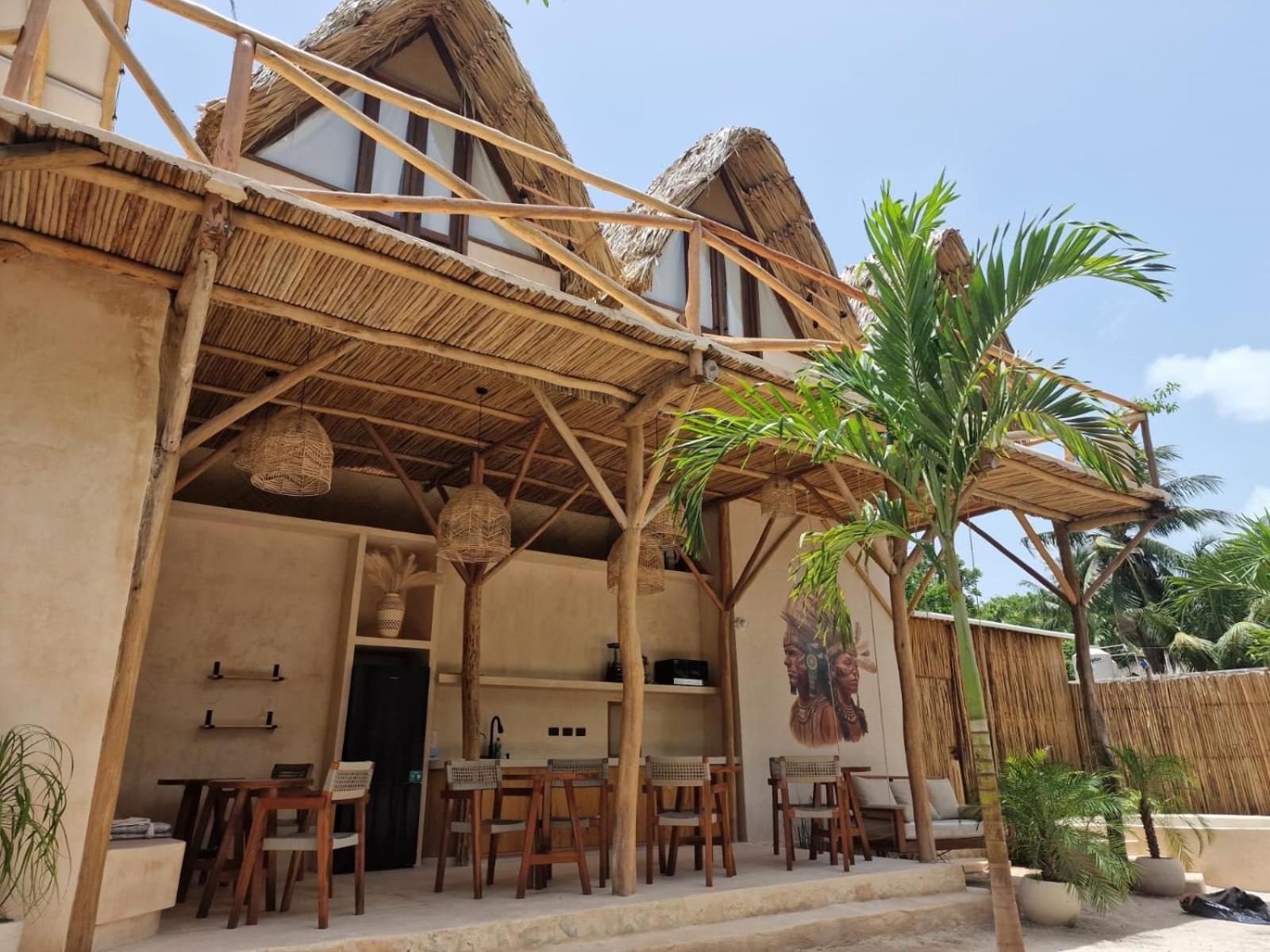 Luna Y Sol Glamping Holbox מראה חיצוני תמונה